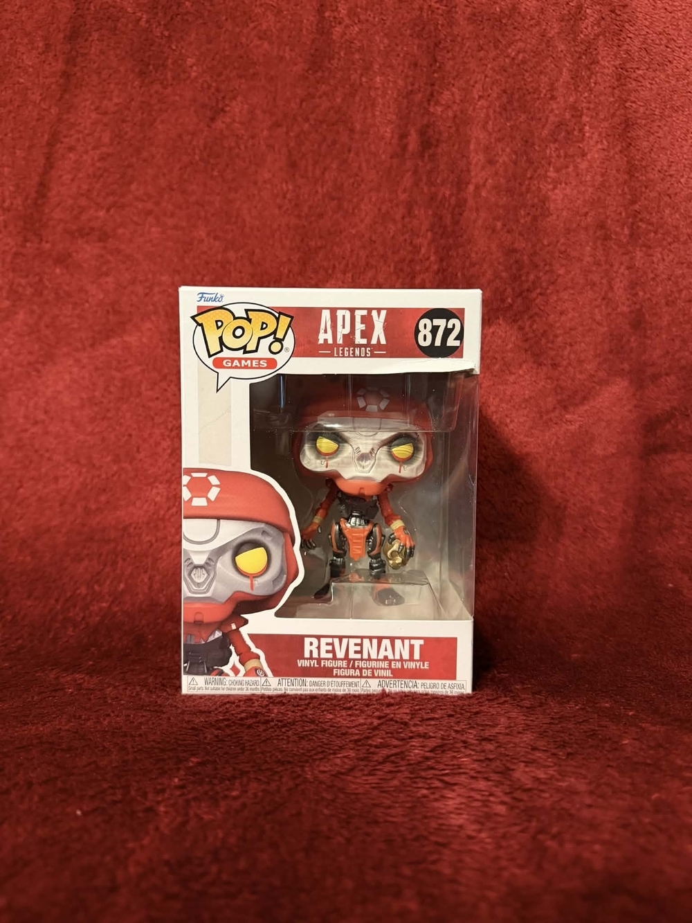 ✨️RARE✨️ Funko Pop! Games Apex Legends Revenant #872 - Red and Black